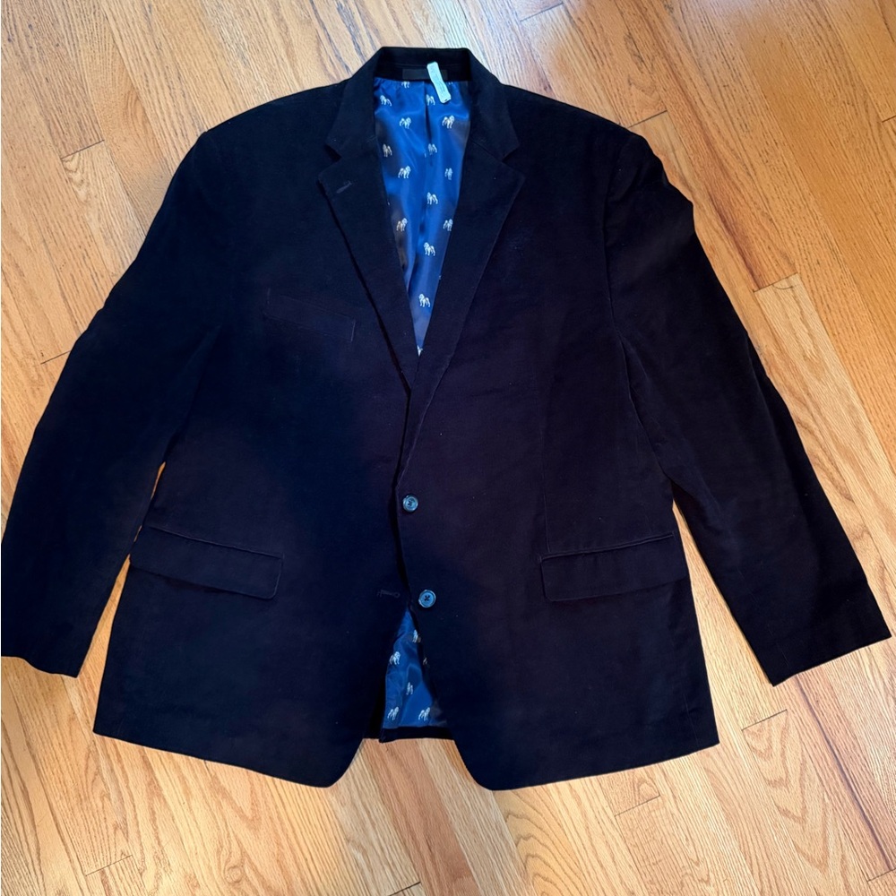 Lauren Ralph Lauren Men's Black Corduroy Blazer
